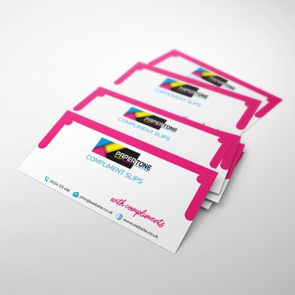 Compliments slips